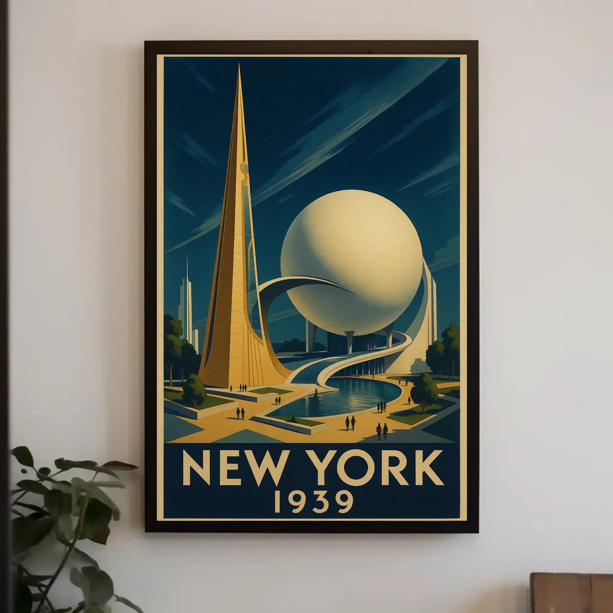 New York World's Fair 1939 Historical Poster PosterGoat