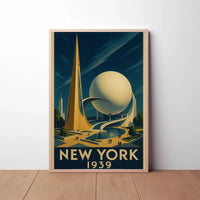 New York World's Fair 1939 Historical Poster PosterGoat