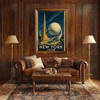 New York World's Fair 1939 Historical Poster PosterGoat