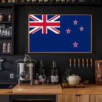New Zealand Flag Display - Country Flag Poster PosterGoat