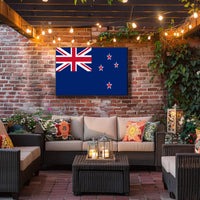 New Zealand Flag Display - Country Flag Poster PosterGoat