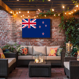 New Zealand Flag Display - Country Flag Poster PosterGoat