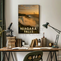Niagara Falls New York Travel Poster PosterGoat