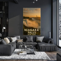 Niagara Falls New York Travel Poster PosterGoat