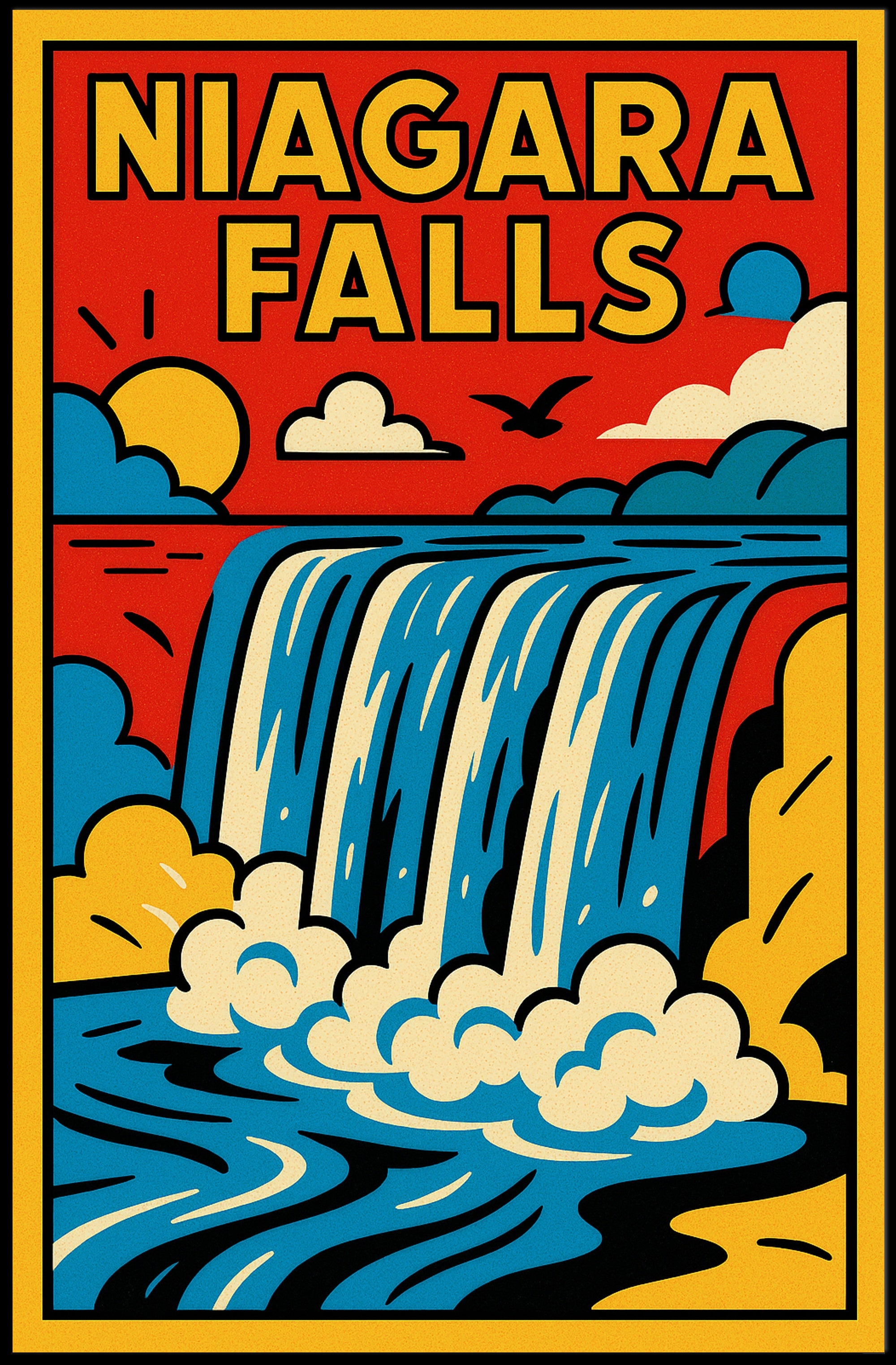 Niagara Falls Poster PosterGoat