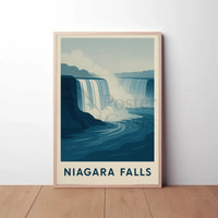 Niagara Falls Vintage Travel Masterpiece Poster PosterGoat