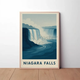 Niagara Falls Vintage Travel Masterpiece Poster PosterGoat