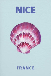 Nice France Coastal Serenity Travel Poster PosterGoat
