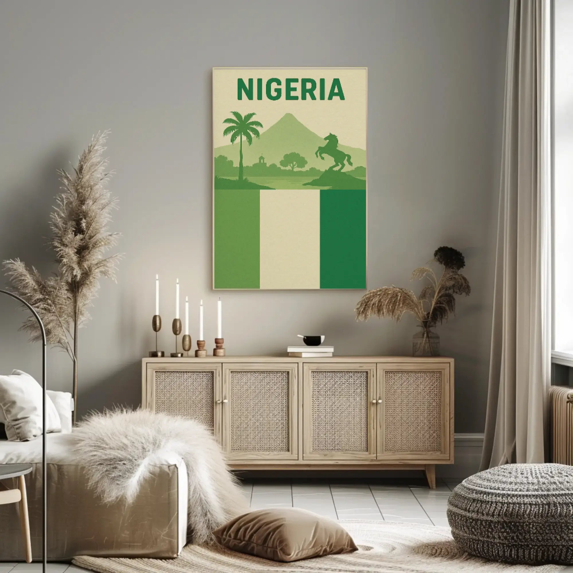 Nigeria's Natural Beauty Heritage Poster PosterGoat