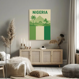 Nigeria's Natural Beauty Heritage Poster PosterGoat