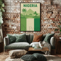 Nigeria's Natural Beauty Heritage Poster PosterGoat