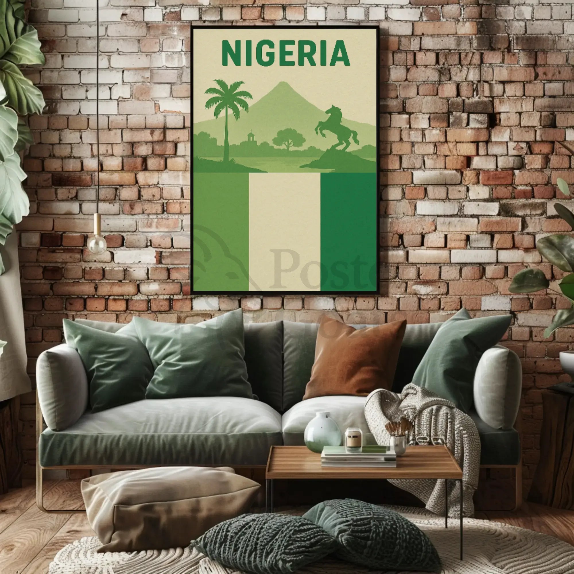 Nigeria's Natural Beauty Heritage Poster PosterGoat