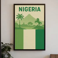 Nigeria's Natural Beauty Heritage Poster PosterGoat