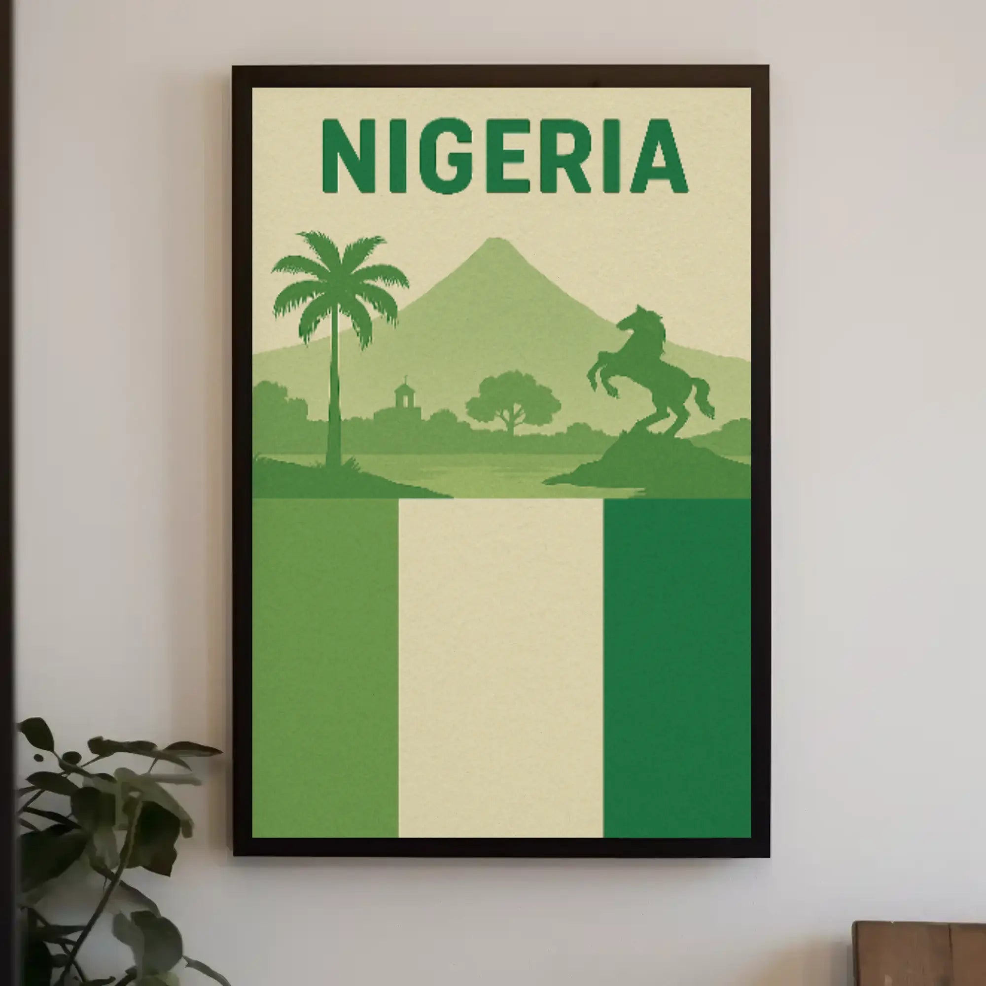 Nigeria's Natural Beauty Heritage Poster PosterGoat