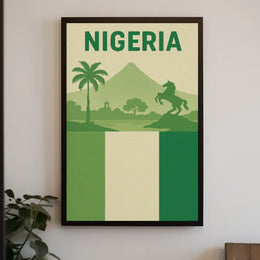 Nigeria's Natural Beauty Heritage Poster PosterGoat