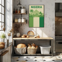 Nigeria's Natural Beauty Heritage Poster PosterGoat