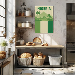 Nigeria's Natural Beauty Heritage Poster PosterGoat