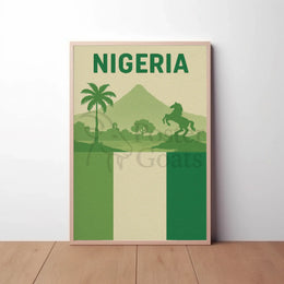 Nigeria's Natural Beauty Heritage Poster PosterGoat
