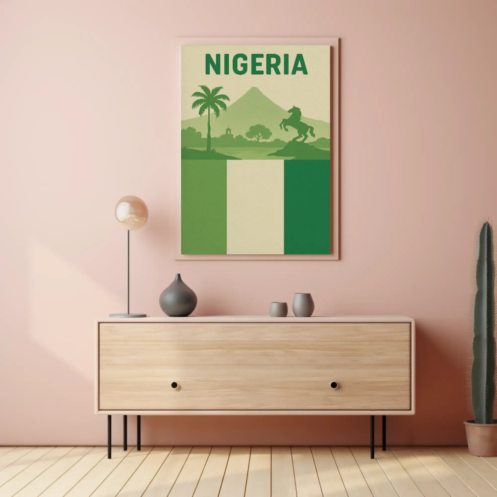 Nigeria's Natural Beauty Heritage Poster PosterGoat