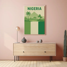 Nigeria's Natural Beauty Heritage Poster PosterGoat