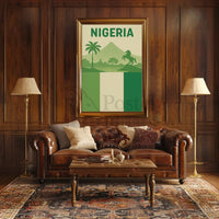 Nigeria's Natural Beauty Heritage Poster PosterGoat