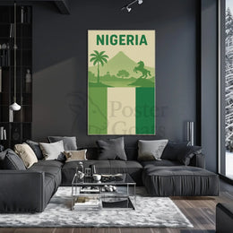 Nigeria's Natural Beauty Heritage Poster PosterGoat