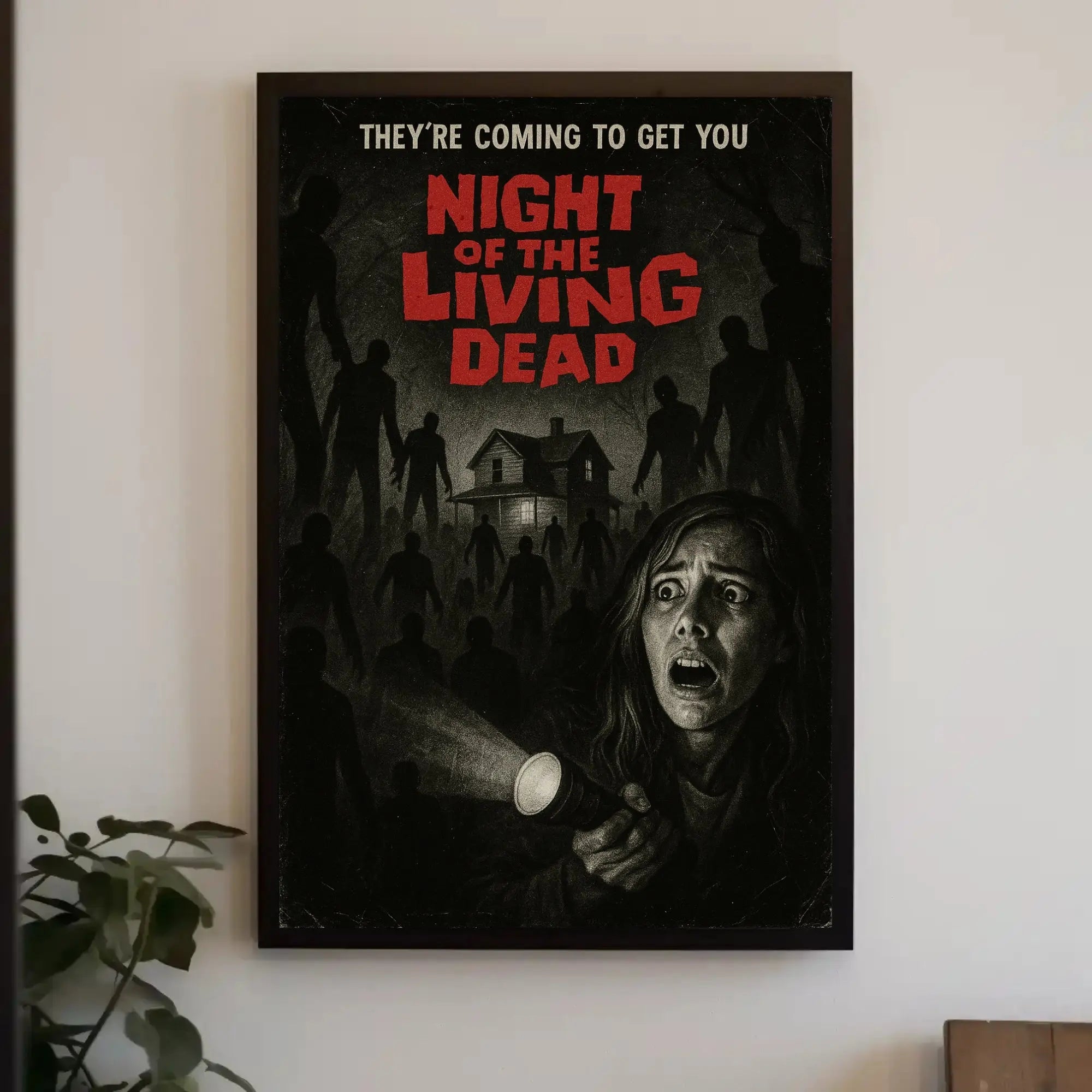 Night of the Living Dead Horror Poster PosterGoat