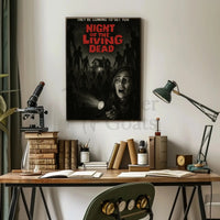Night of the Living Dead Horror Poster PosterGoat