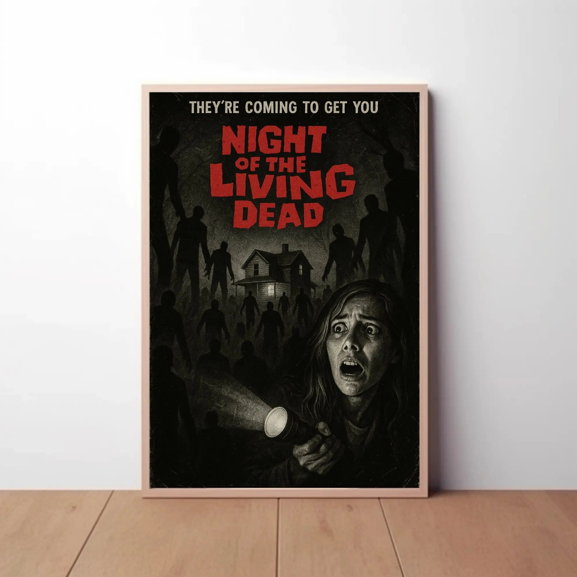 Night of the Living Dead Horror Poster PosterGoat