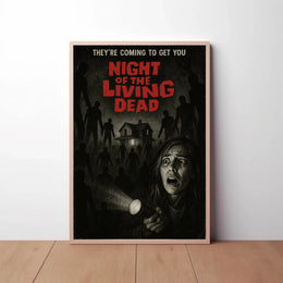 Night of the Living Dead Horror Poster PosterGoat