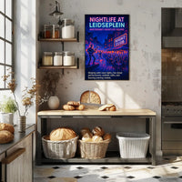 Nightlife at Leidseplein Poster PosterGoat