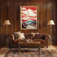 Niigata Scenic Landscape Travel Poster PosterGoat