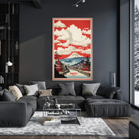 Niigata Scenic Landscape Travel Poster PosterGoat