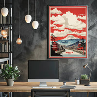 Niigata Scenic Landscape Travel Poster PosterGoat