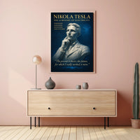 Nikola Tesla The Luminary Of Poster PosterGoat