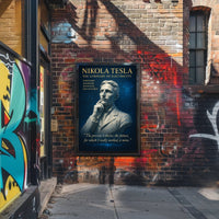 Nikola Tesla The Luminary Of Poster PosterGoat