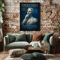 Nikola Tesla The Luminary Of Poster PosterGoat