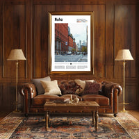 Noho Street Scene Manhattan Travel Poster PosterGoat
