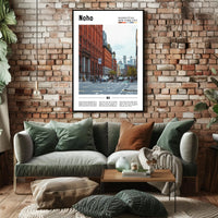 Noho Street Scene Manhattan Travel Poster PosterGoat