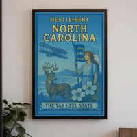 North Carolina Heritage Celebration Cultural or Heritage Poster PosterGoat