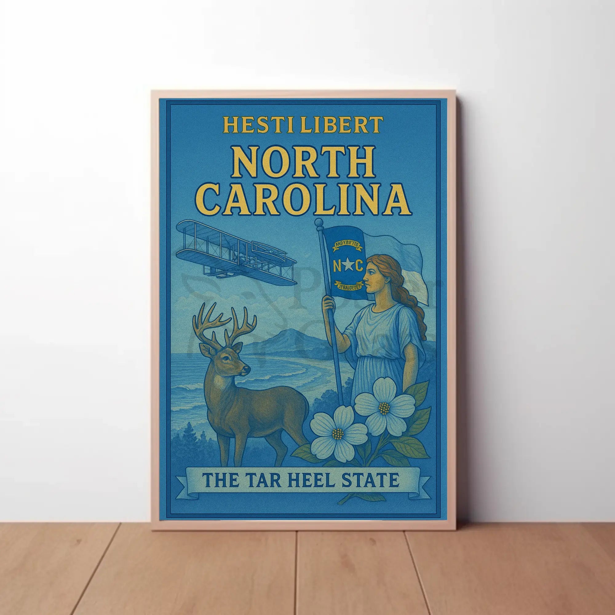 North Carolina Heritage Celebration Cultural or Heritage Poster PosterGoat