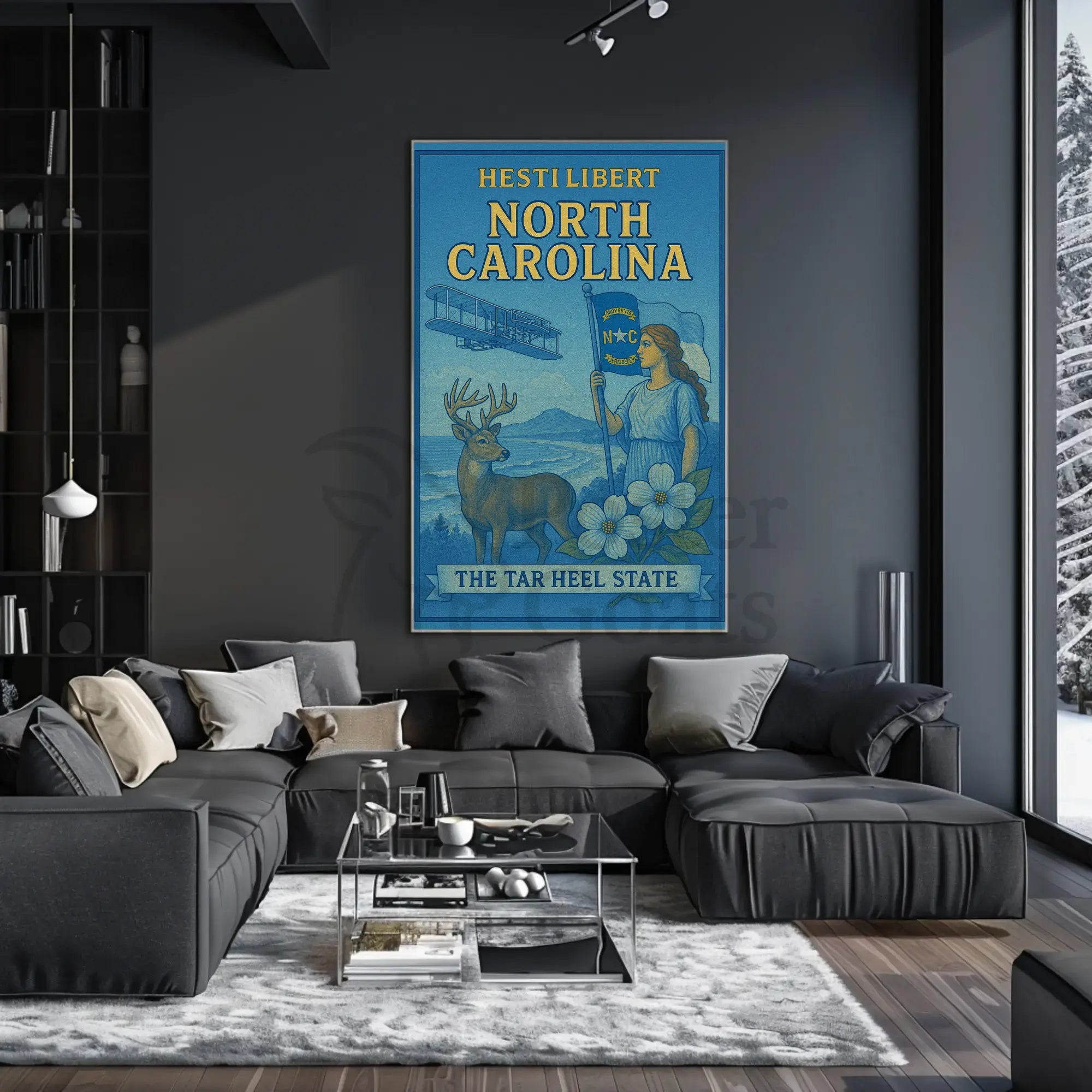 North Carolina Heritage Celebration Cultural or Heritage Poster PosterGoat