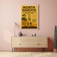 North Dakota Highlights Poster PosterGoat