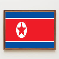 North Korean Flag Symbolism: Country Flag Poster PosterGoat