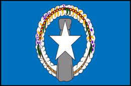 Northern Mariana Islands Flag Cultural or Heritage Poster PosterGoat