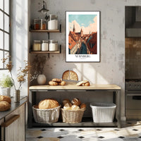 Nürnberg Cityscape Charm: Urban or Cityscape Poster PosterGoat