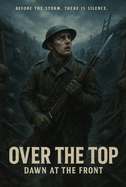 OVER THE TOP: Emotional World War I Military Recruitment Poster PosterGoat