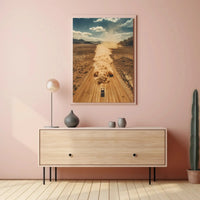 Off-Road Desert Adventure Dynamic Travel Poster PosterGoat
