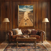 Off-Road Desert Adventure Dynamic Travel Poster PosterGoat