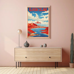 Olkhon Island Scenic Travel Poster PosterGoat